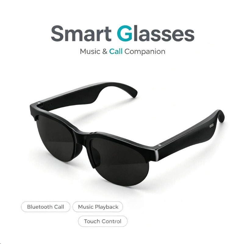 Audio To Music - Smart Glasses Bluetooth Call Music Playback