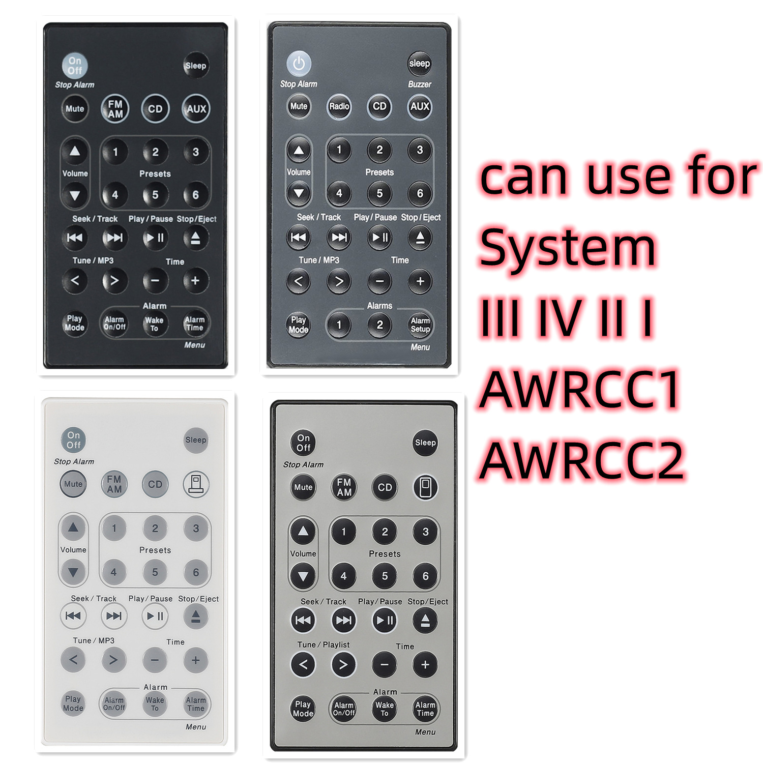 Audio To Music Generator - Universal Replacement Remote Control for Bose