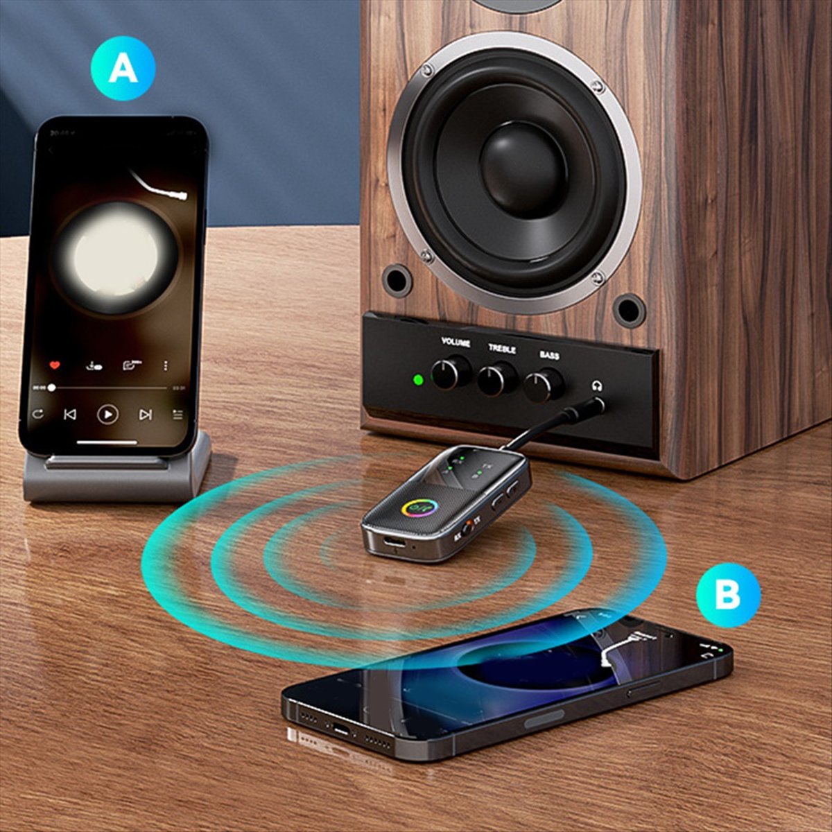 fine HIFI Bluetooth 5.2 Audio  - Audio Music Player Pc ulasan dan harga