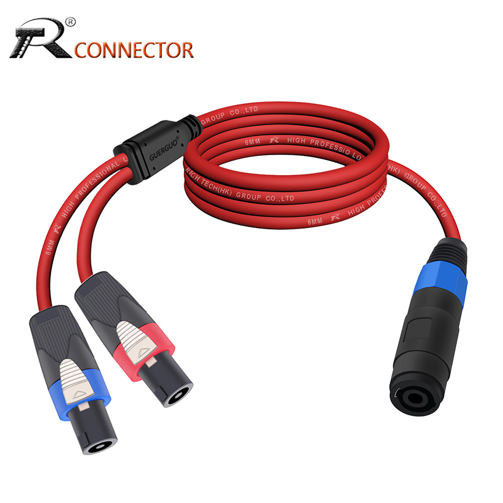 Speakon Splitter 1 to 2 Splitt - Audio Music Splitter ulasan dan harga