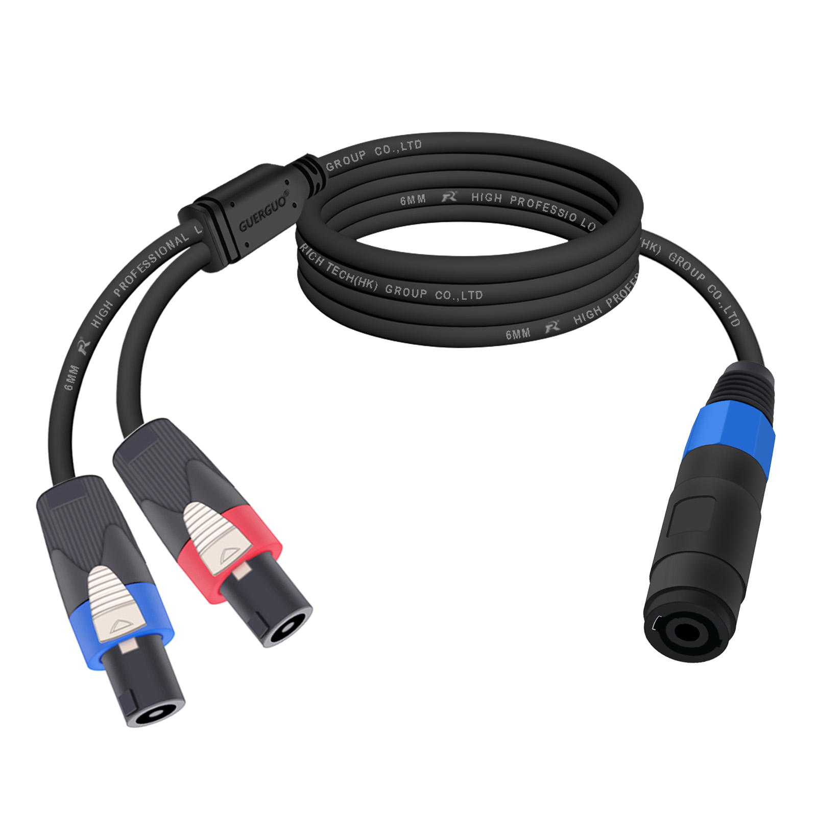 Speakon Splitter 1 to 2 Splitt - Audio Music Splitter ulasan dan harga