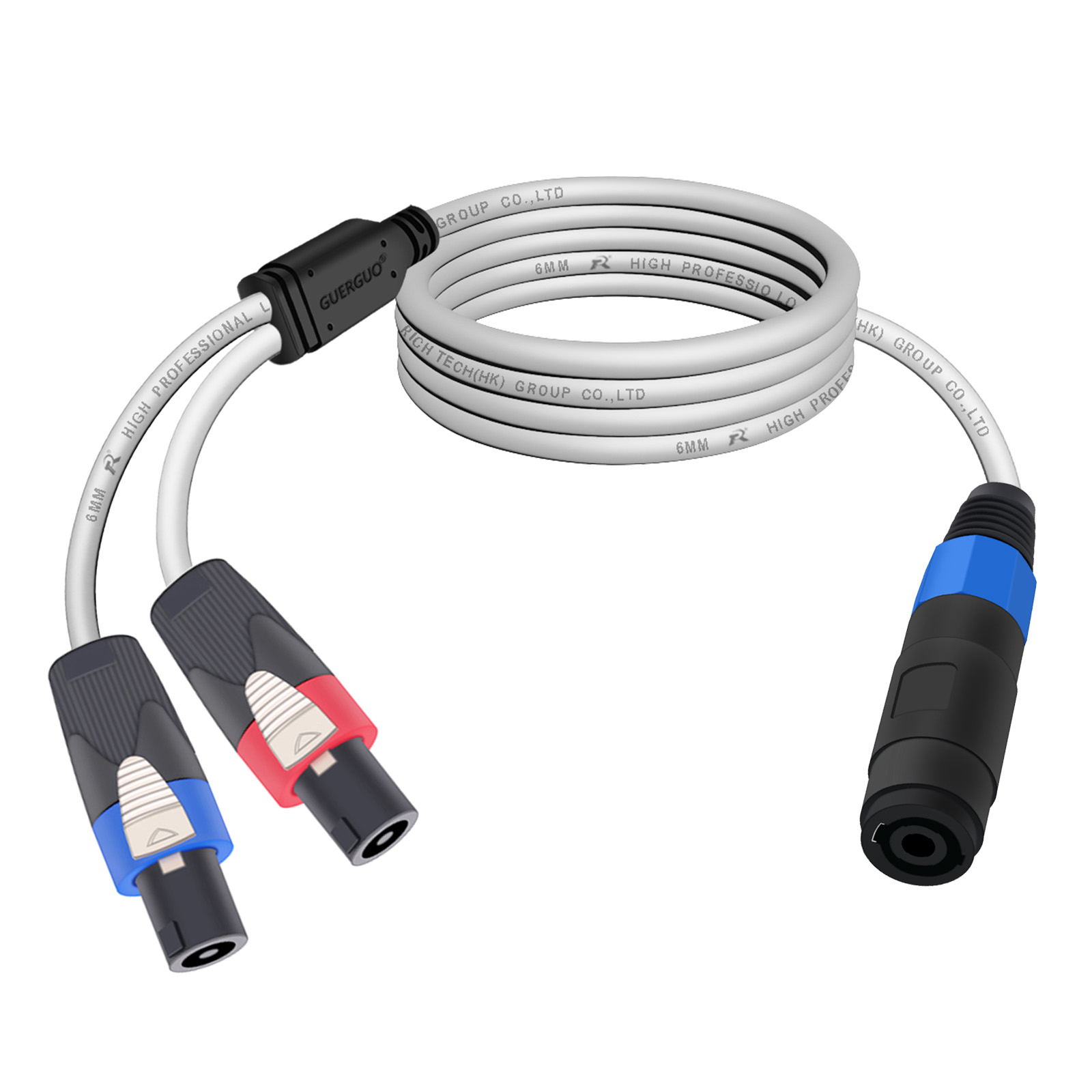 Speakon Splitter 1 to 2 Splitt - Audio Music Splitter ulasan dan harga