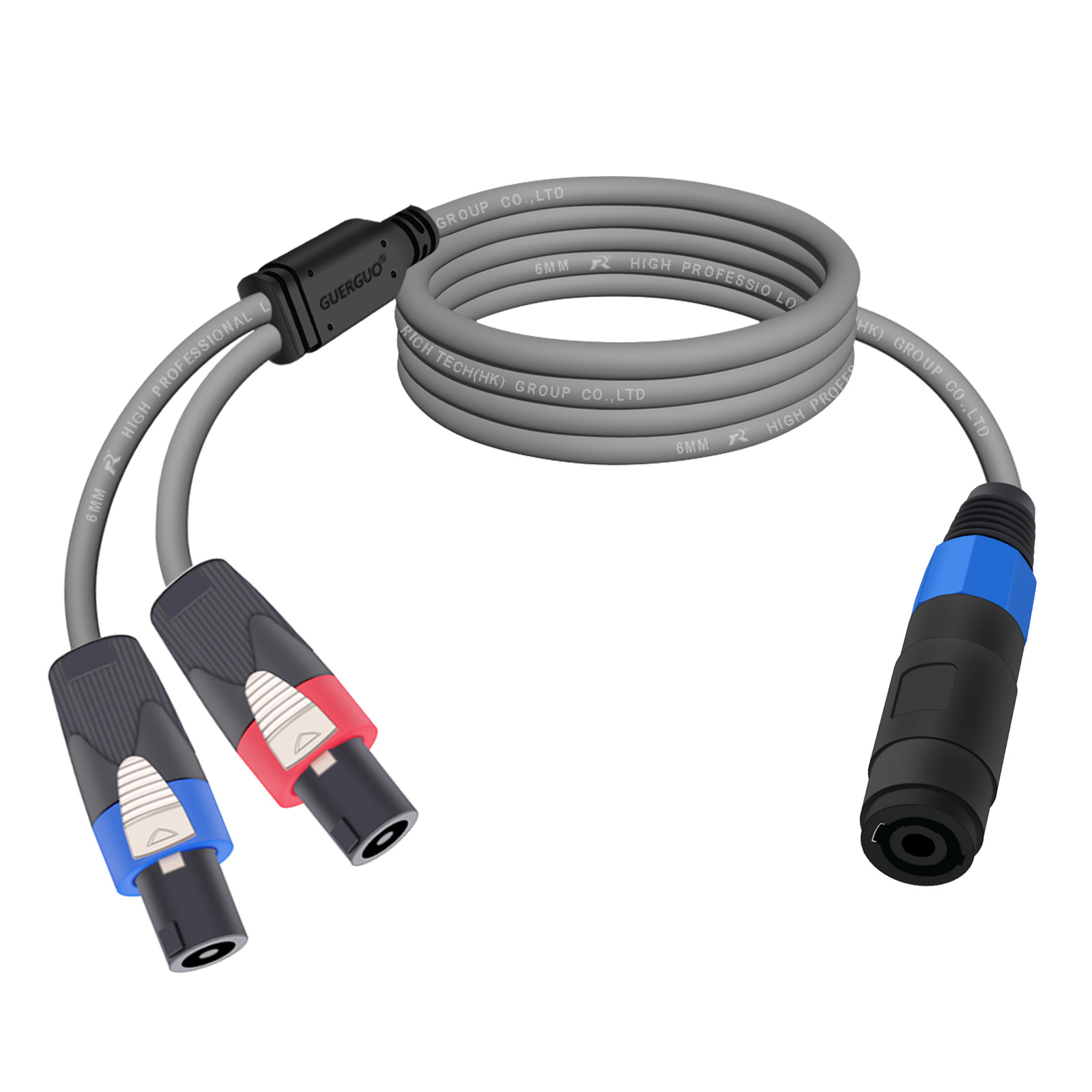 Speakon Splitter 1 to 2 Splitt - Audio Music Splitter ulasan dan harga
