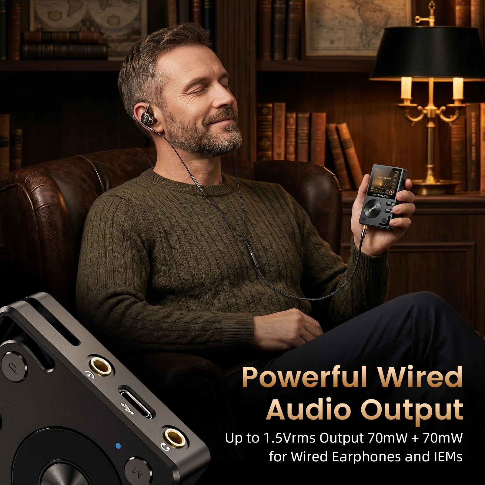 DAP HIFI Player, Bluetooth 5.2 - Audio Music Offline ulasan dan harga