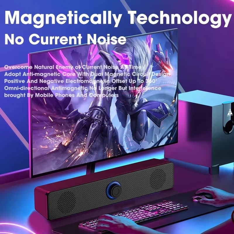 Music Soundbar Computer Caixa  - Audio Music Player Pc ulasan dan harga