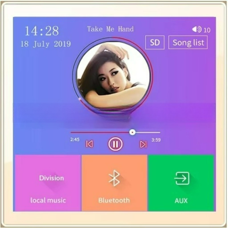 4 Inch In‑Wall Background Musi - Audio House Music ulasan dan harga