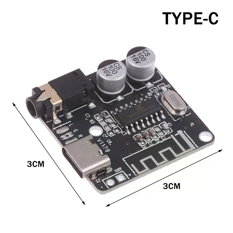 Type-C Bluetooth Audio Receive - Audio Music Mp3 ulasan dan harga