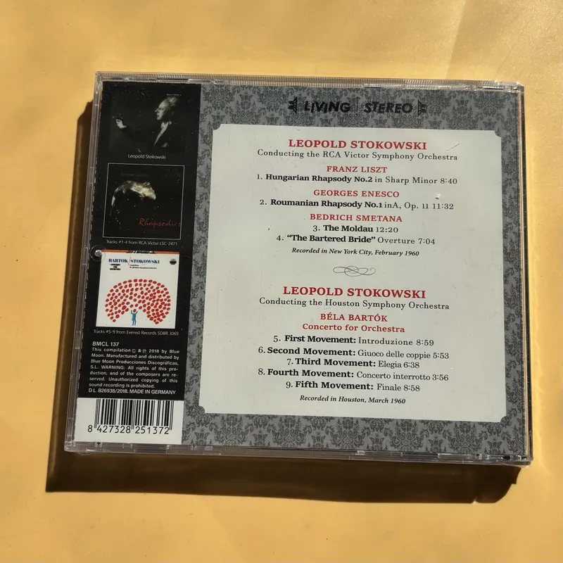 STOKOWSKI RHAPSODIES Rhapsody  - Audio To Music ulasan dan harga