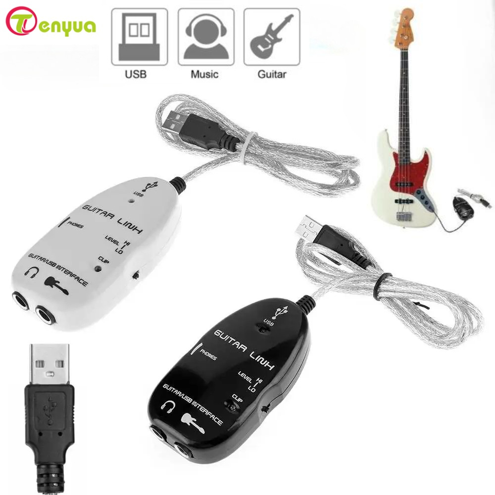 Electric Guitar to USB Interfa - Audio Music Player Pc ulasan dan harga