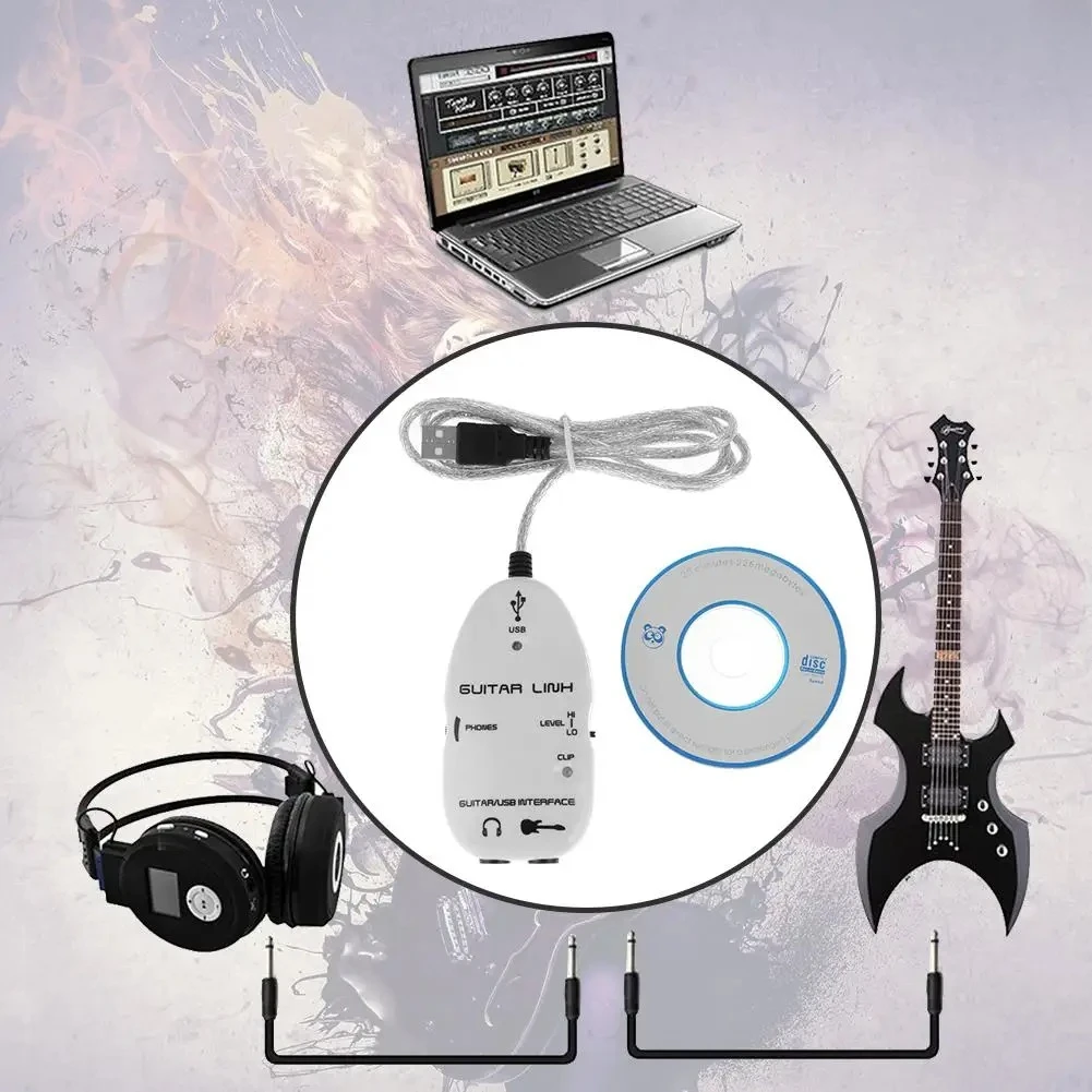 Electric Guitar to USB Interfa - Audio Music Player Pc ulasan dan harga