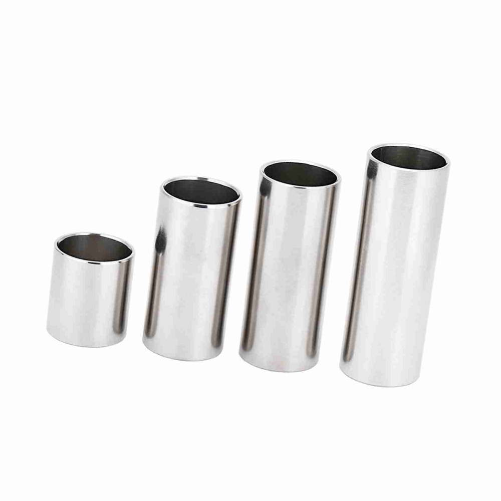 4pcs Stainless Steel Guitar Sl - Guitar Slide Tube ulasan dan harga