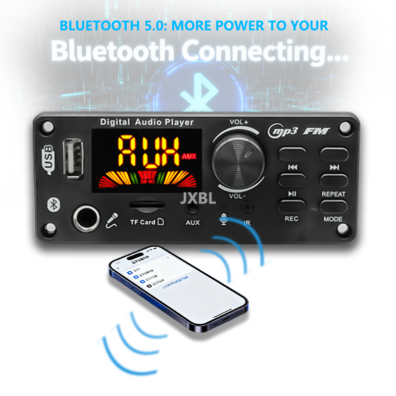 80W Bluetooth 5.0 MP3 Decoder  - Audio Music Mp3 ulasan dan harga