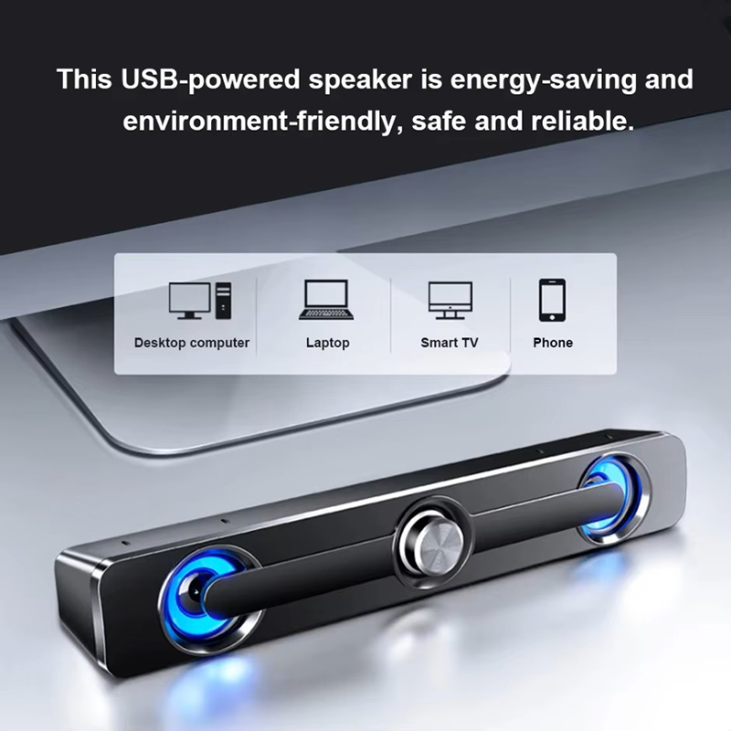 Caixa De Som Wired Speaker Sou - Audio Music Player Pc ulasan dan harga