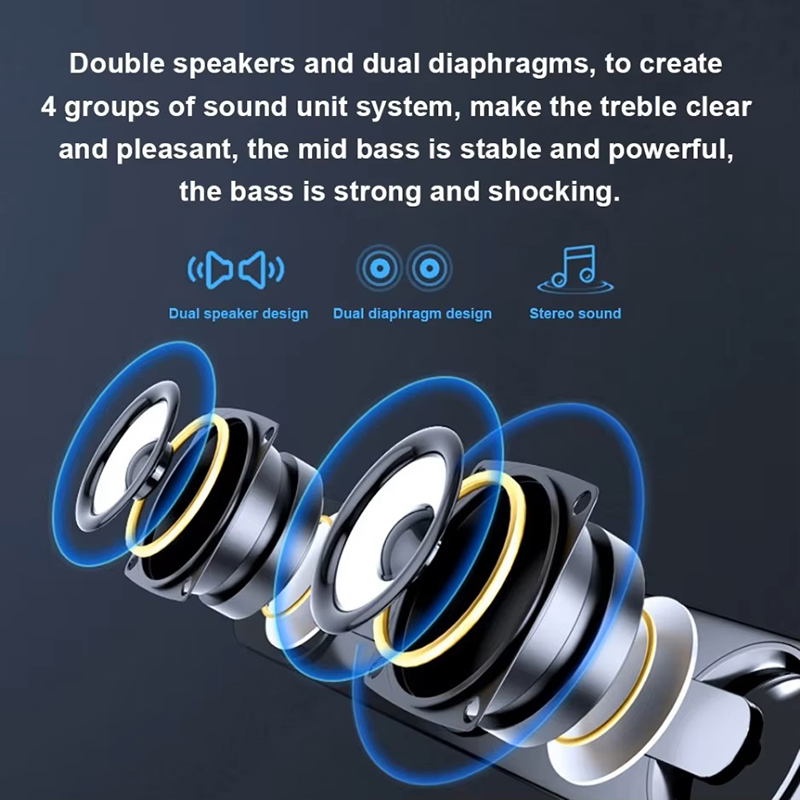 Caixa De Som Wired Speaker Sou - Audio Music Player Pc ulasan dan harga