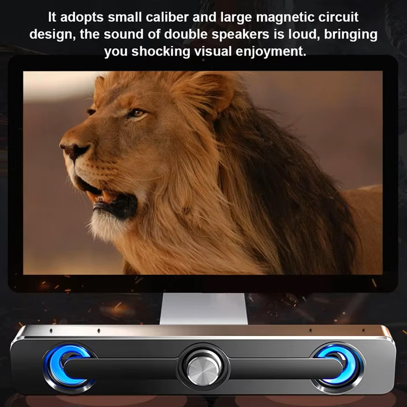 Caixa De Som Wired Speaker Sou - Audio Music Player Pc ulasan dan harga