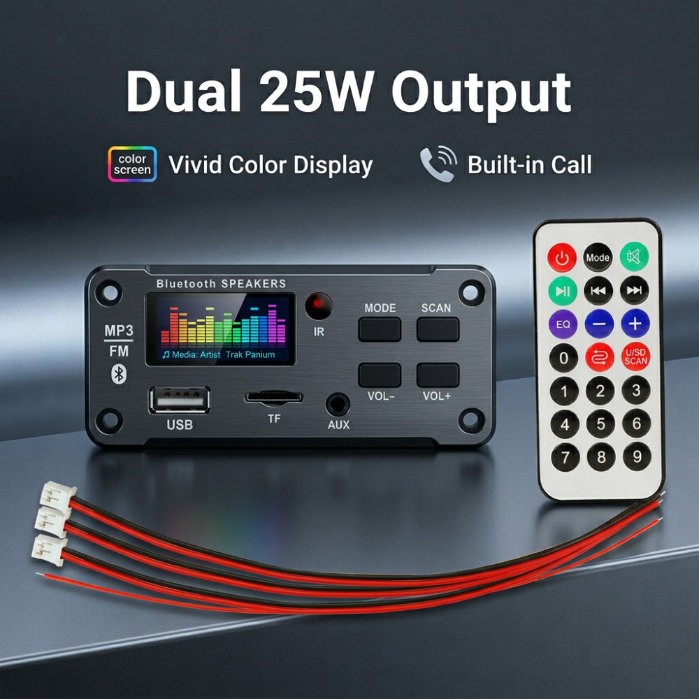 50W Amplifier Bluetooth MP3 WM - Audio Music Mp3 ulasan dan harga