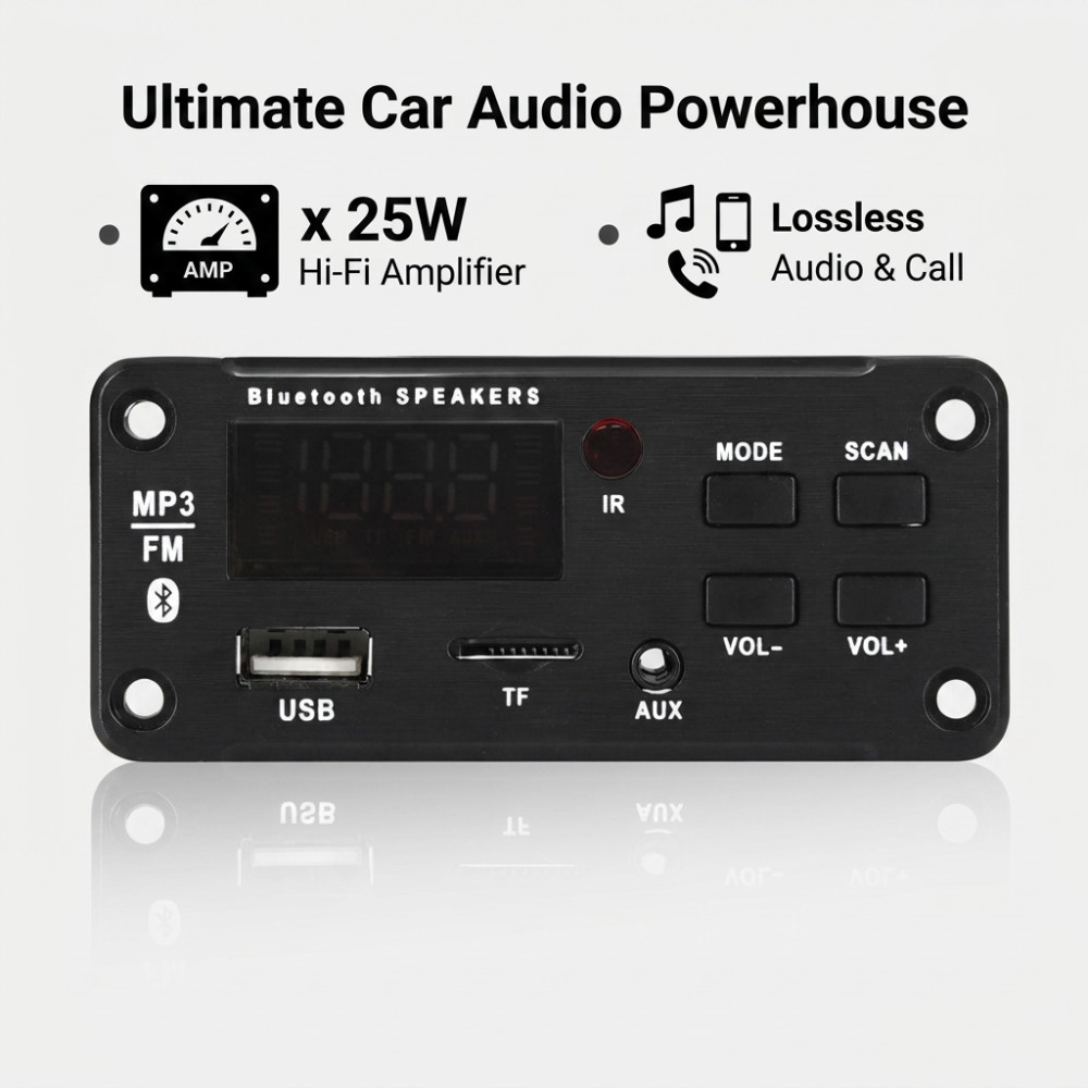 50W Amplifier Bluetooth MP3 WM - Audio Music Mp3 ulasan dan harga