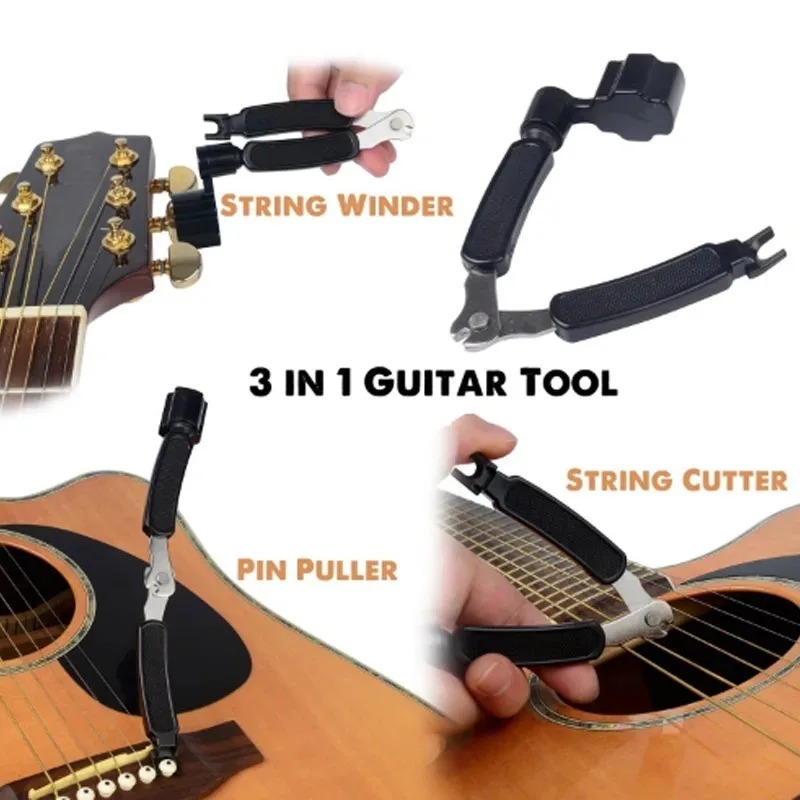 Guitar 3-in-1 String Clipper,  - Guitar Slide Tube ulasan dan harga