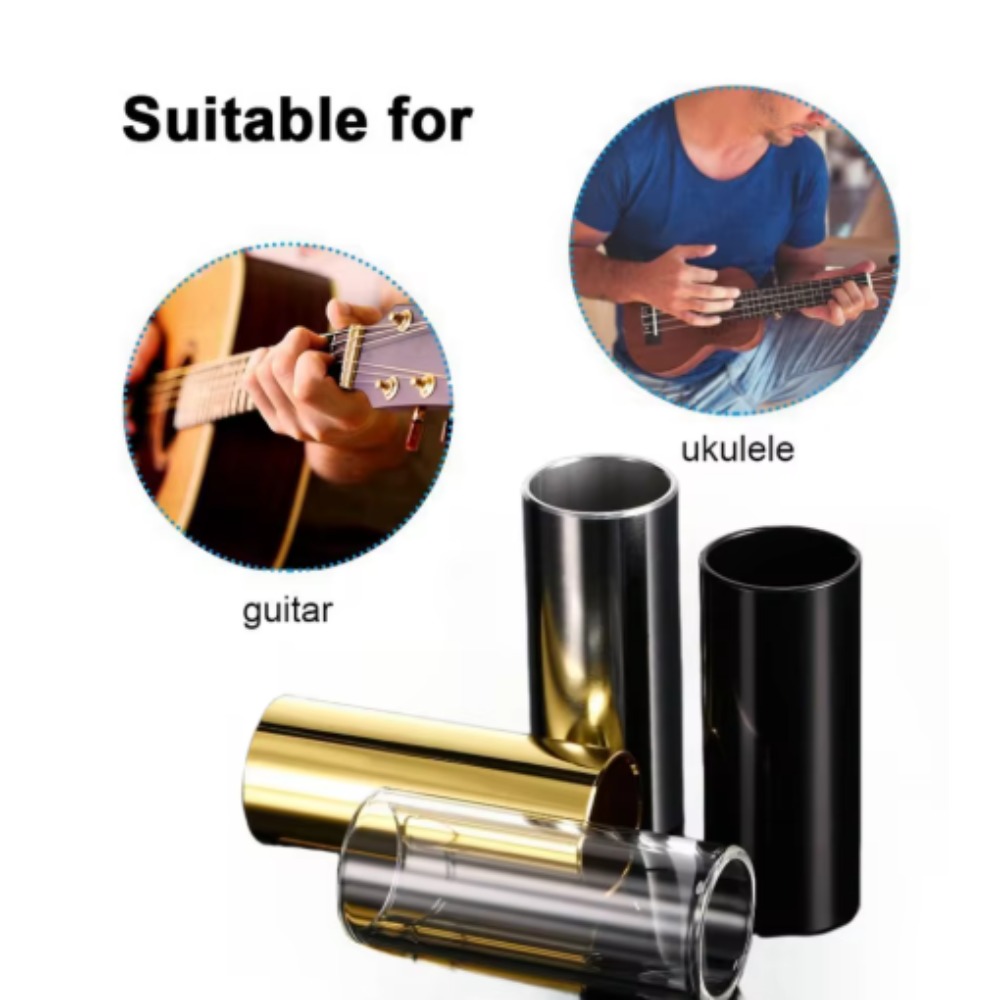 60mm Stainless steel guitar sl - Guitar Slide Tube ulasan dan harga