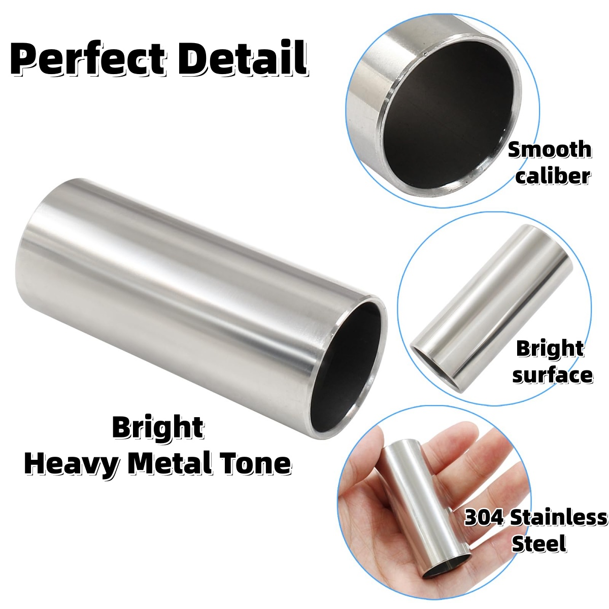 Miwayer Guitar Slider 60mm Hig - Guitar Slide Tube ulasan dan harga