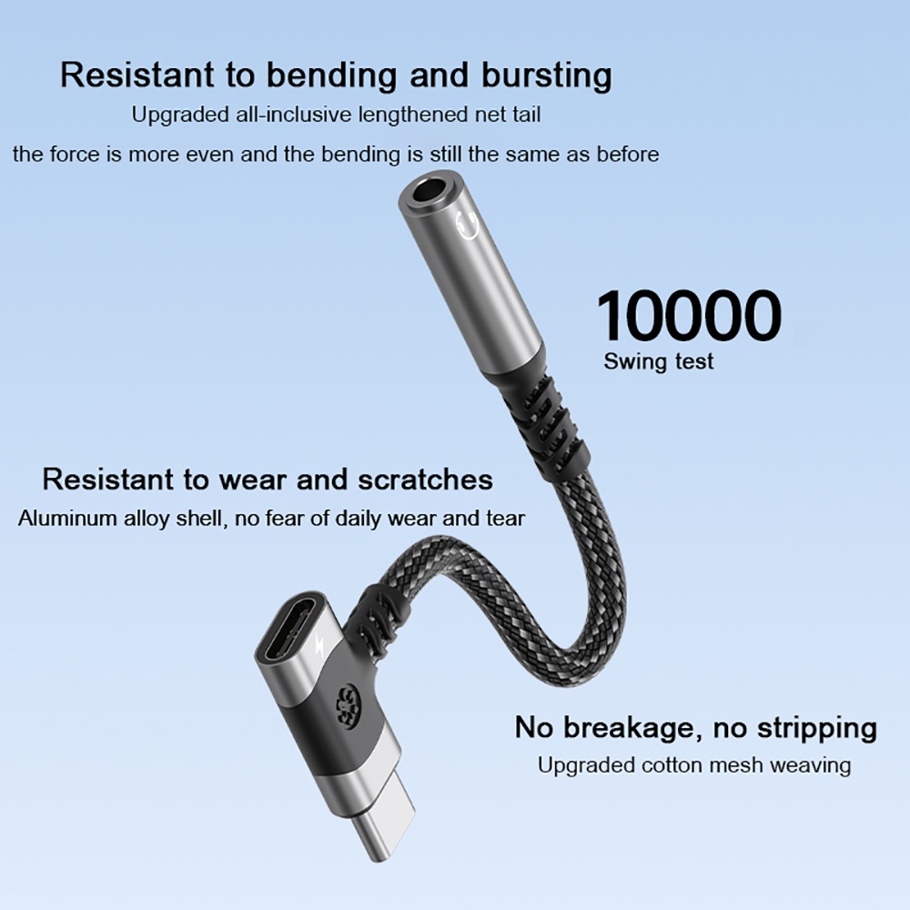 2 in 1 USB C OTG Splitter Adap - Audio Music Splitter ulasan dan harga