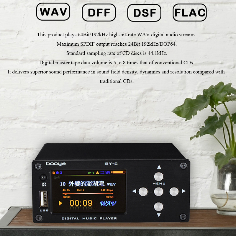 BY-C1 Lossless Digital Audio P - Audio Music Mp3 ulasan dan harga