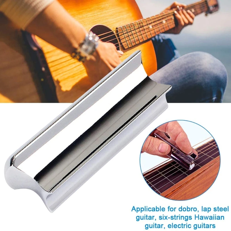 1PC Metal Bass Guitar Slider A - Guitar Slide Tube ulasan dan harga